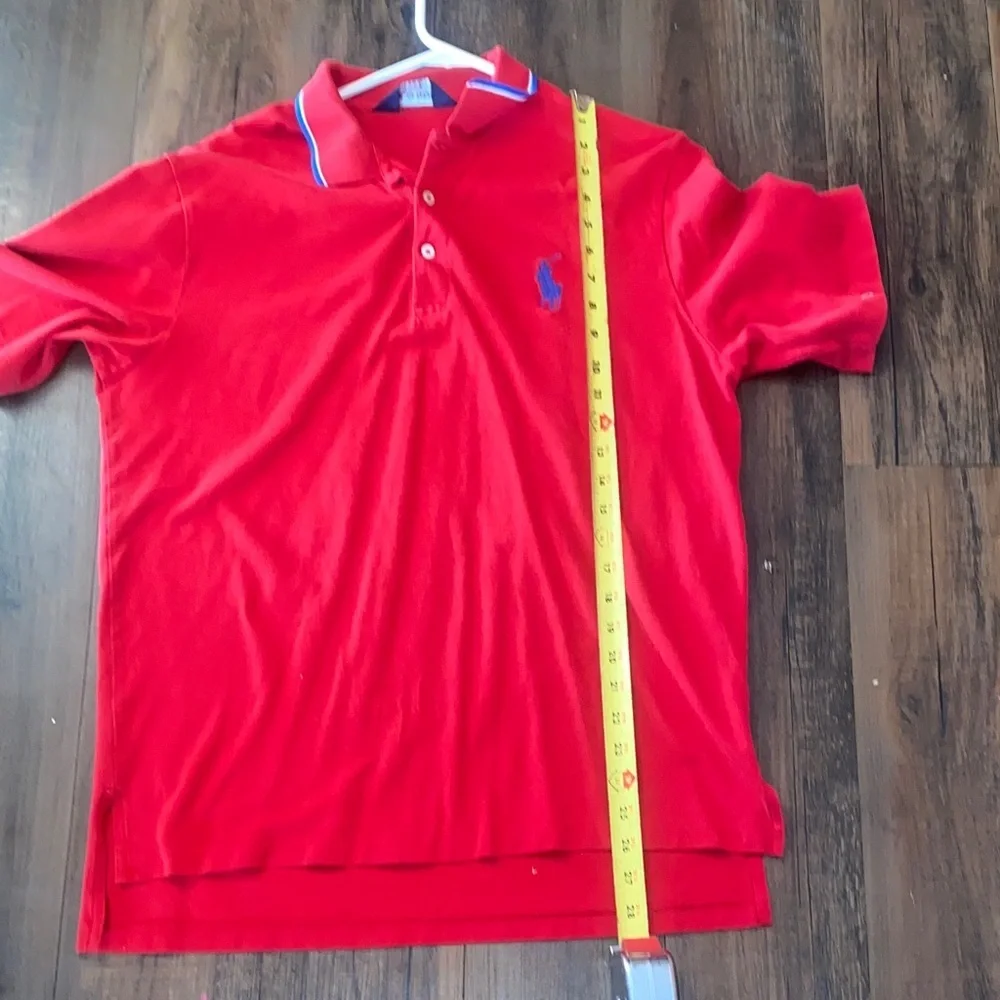 Polo golf Ralph Lauren Classic Red Polo Shirt